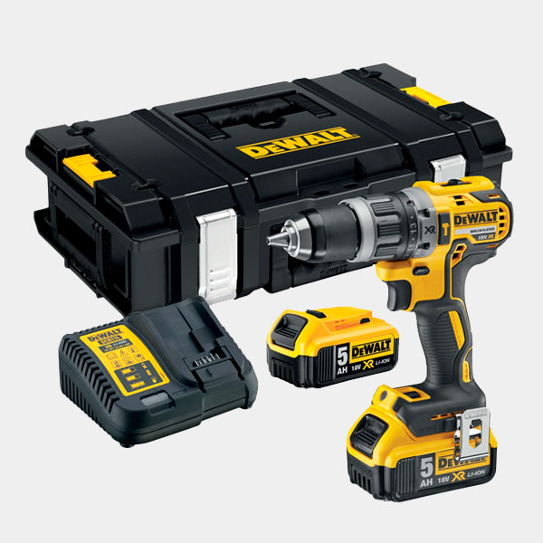 TALADRO COMBINADO XR18 V. 13 MM 2 BAT