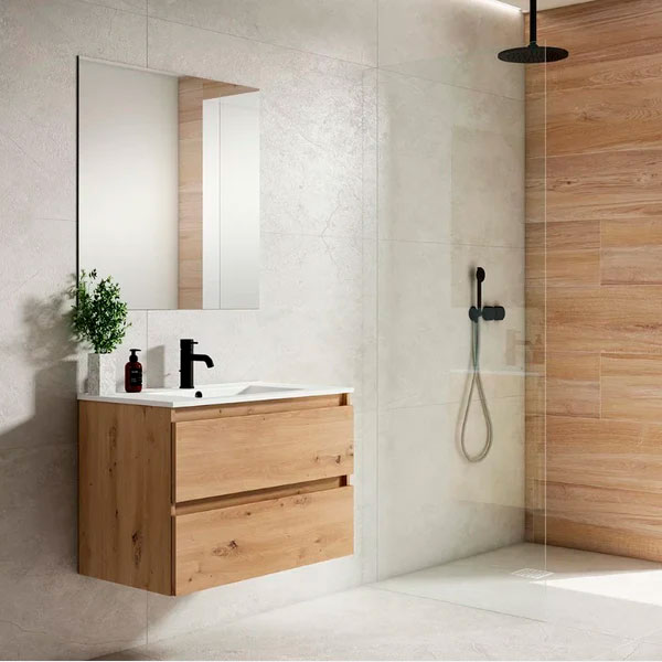 CONJUNTO 60 2C 2EN1 + LAV FLAT ROBLE COSTA