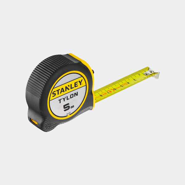 STANLEY FLEXOMETRO BIMATERIA TYLON 5M